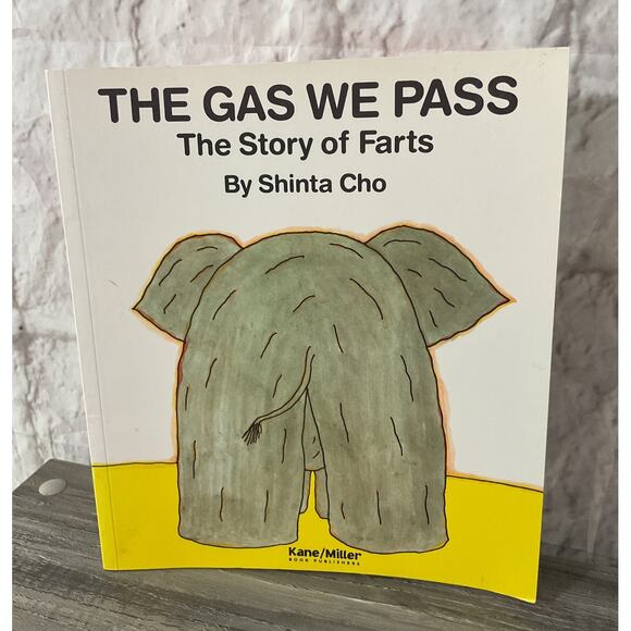The Gas We Pass: The Story of Farts by Shinta Cho Softcover 1994 - Picture 1 of 8